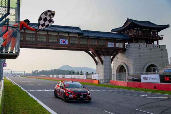 马自达“创驰蓝天”战车征战CTCC韩国赛道