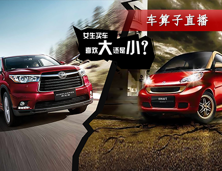 女生买车喜欢“大”还是“小”