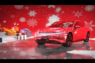 <b>圣诞节邀你共赏智能汽车魅力 小鹏P7推出圣诞专属智能灯语</b>