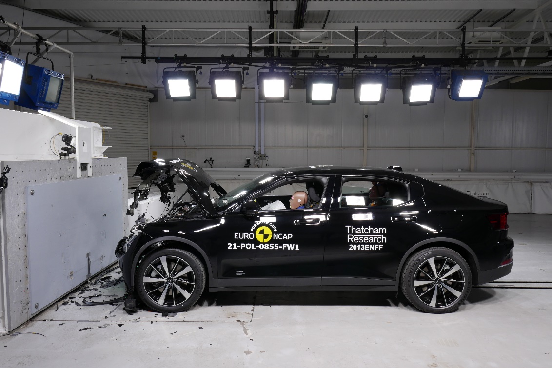 极星2荣获Euro NCAP五星安全评